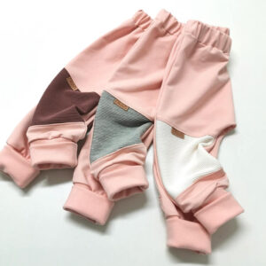 Baggy hlače "RIBB" - apricot