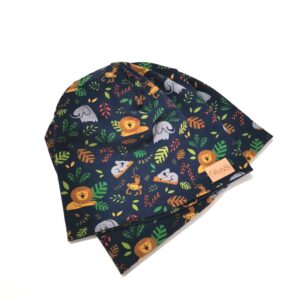 Prehodna kapa - safari temno modra