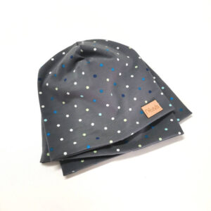 Prehodna kapa - pisane pikice siva