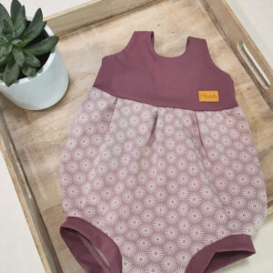 Romper - sončki vijola