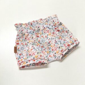 Kratkice "paperbag" - pisano listje