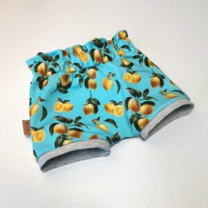 Kratke hlače - limone modra