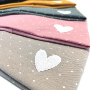 Prehodni trak - pikice mali srček